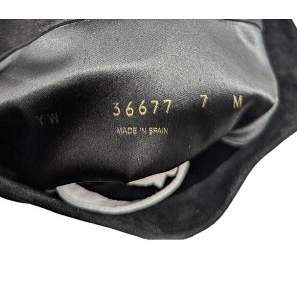 Stuart Weitzman Lafayette Black Suede Slouchy Over the Knee Boots Women’s Size 7 - Picture 8 of 9